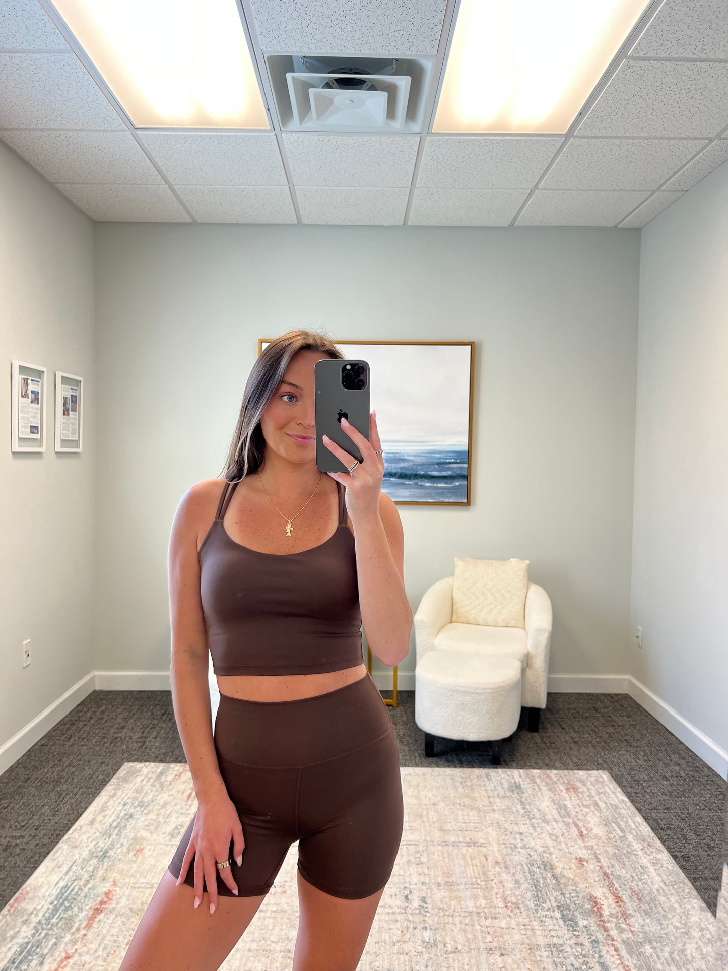 Venice Cloud Criss Cross Tank