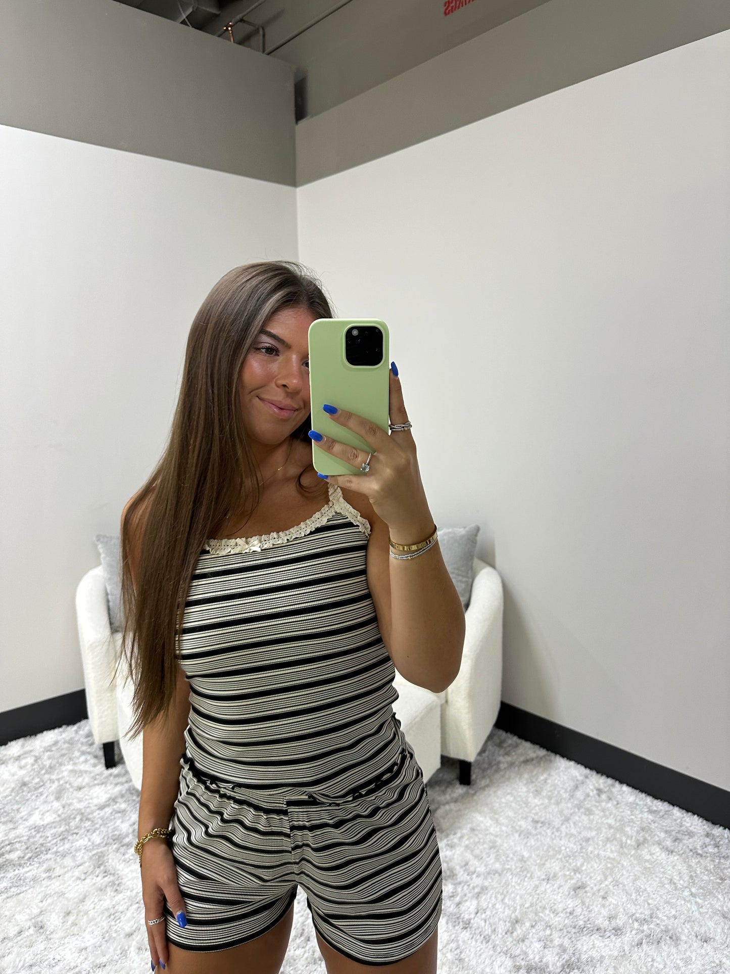 The Striped PJ Set