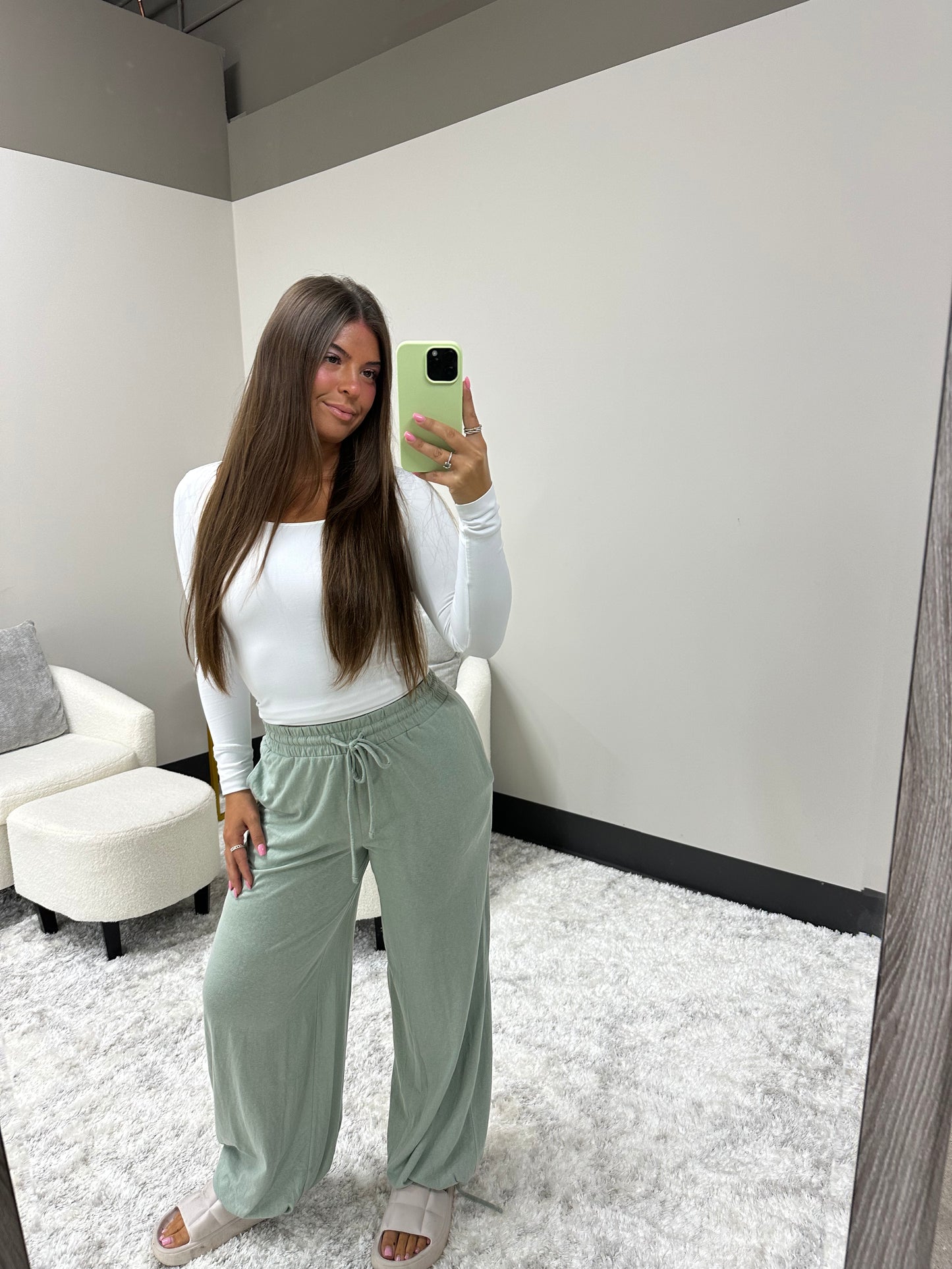 The Drawstring Flowy Pants