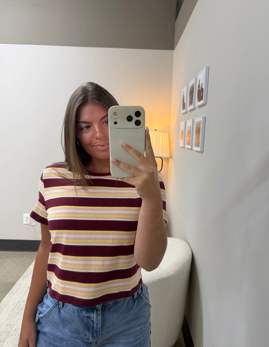 The Vintage Striped Tee