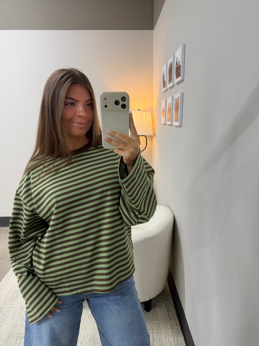 The Candy Striped Pullover