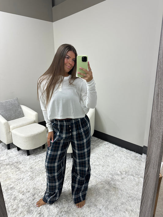 The Flannel Plaid Pants