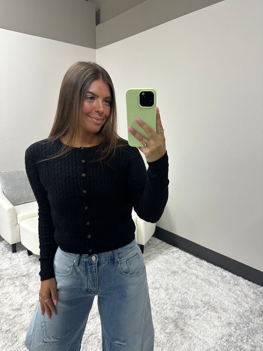 The Cableknit Cardigan