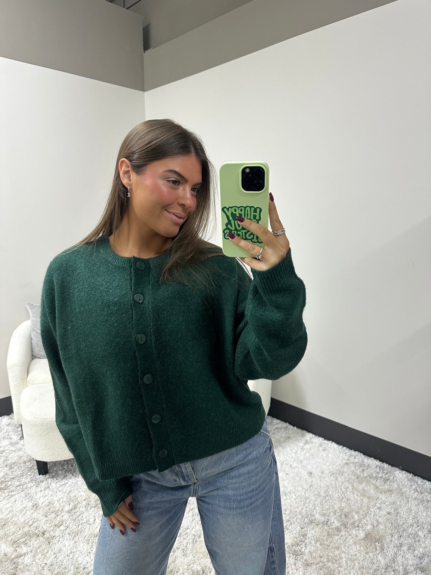 The Thick Button Cardigan