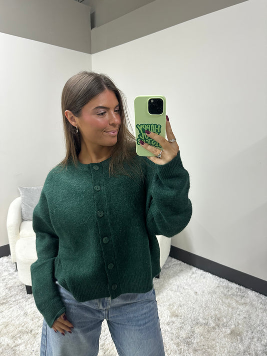 The Thick Button Cardigan