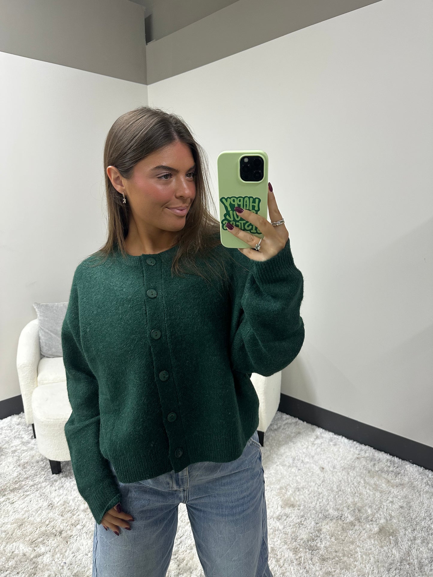 The Thick Button Cardigan