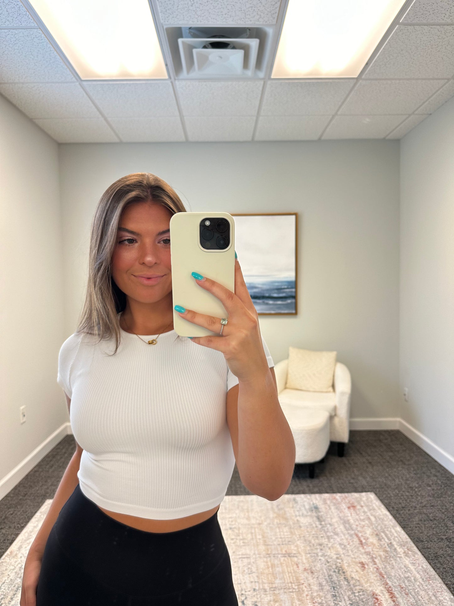 The Everyday Ribbed Baby Tee