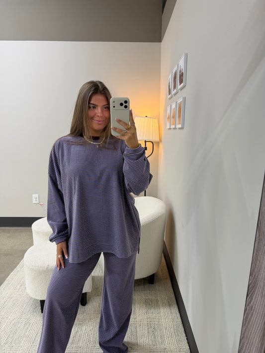 The Haven Striped Bottoms