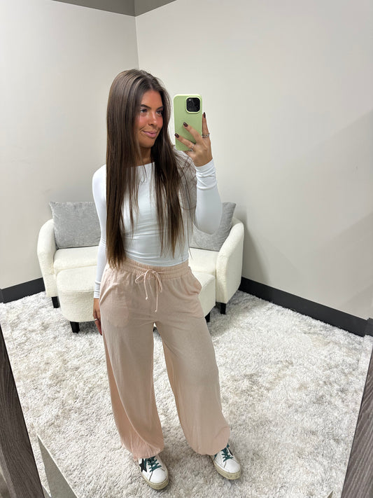 The Drawstring Flowy Pants