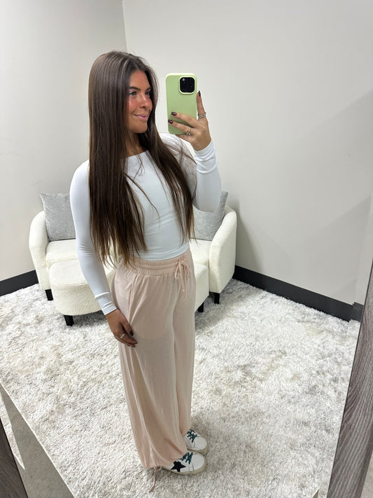 The Drawstring Flowy Pants