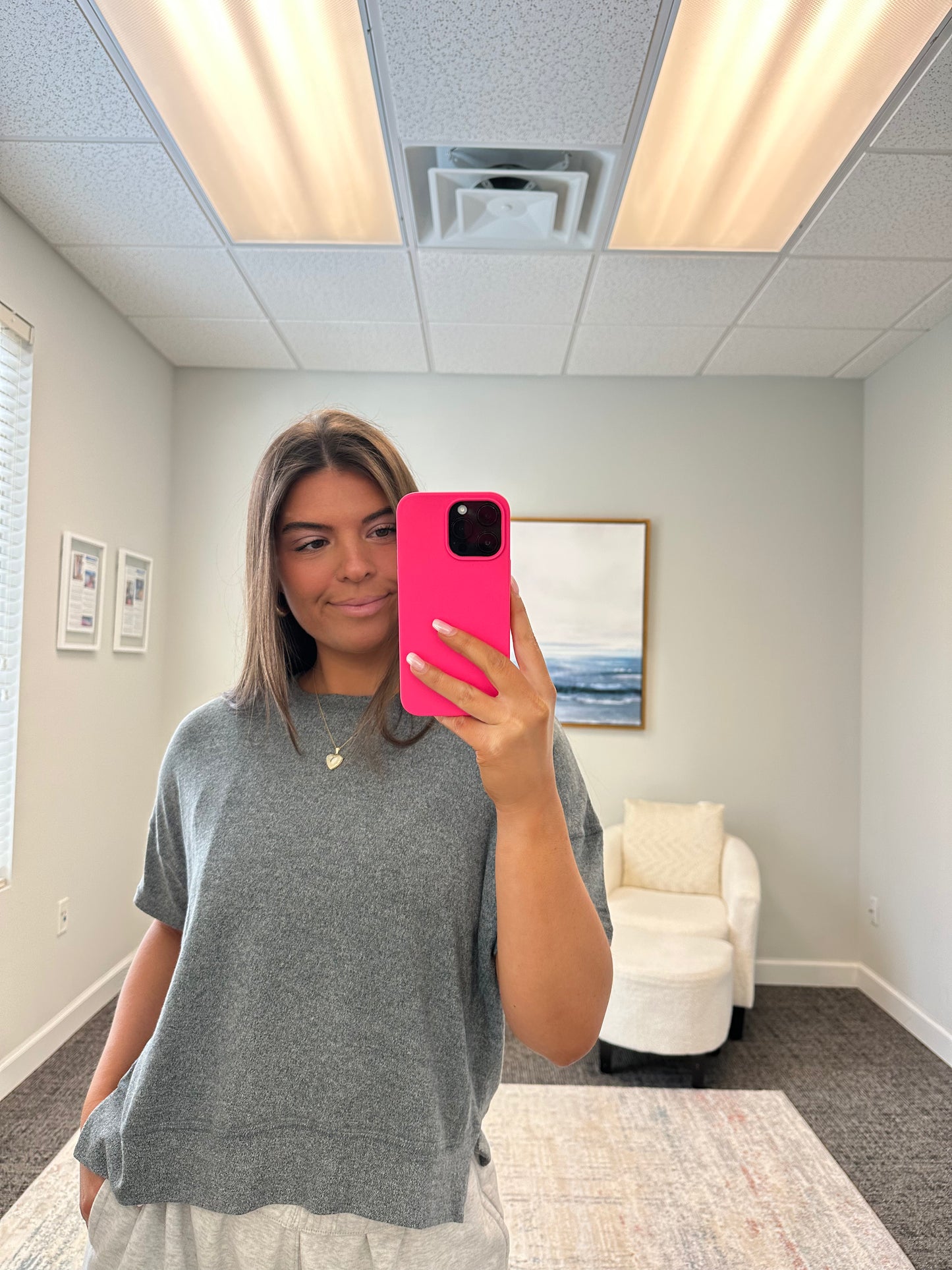 The Brushed Dolman Tee