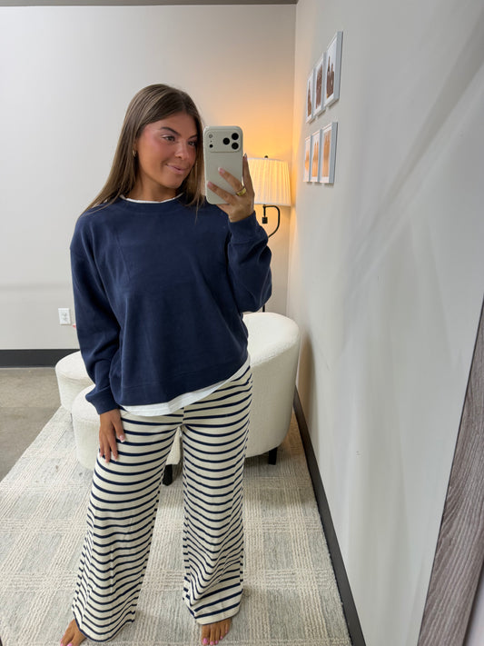 The Striped Boxer Pants