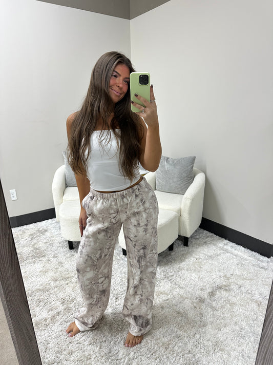 The Camo Wide Leg Sweats