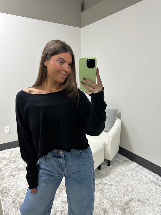 The Knit Off Shoulder Top