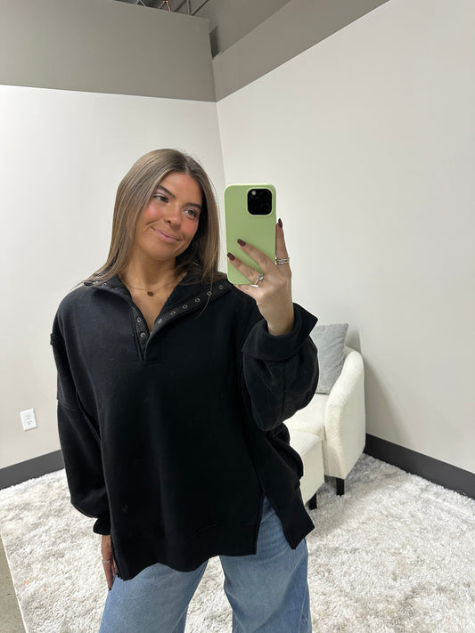 The Mineral Snap Sweatshirt