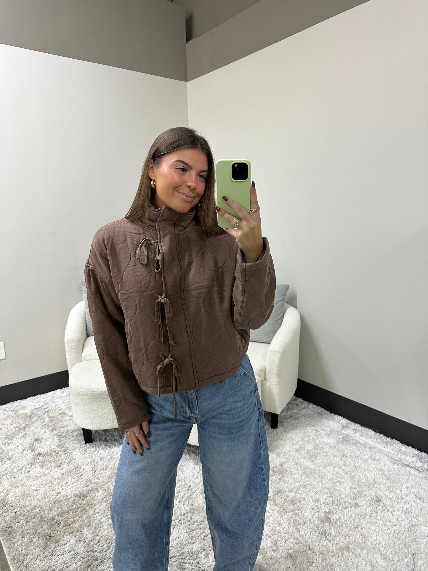 The Quilted Tie Jacket