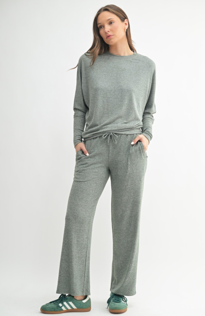 The Brushed Dolman Sleeve Top