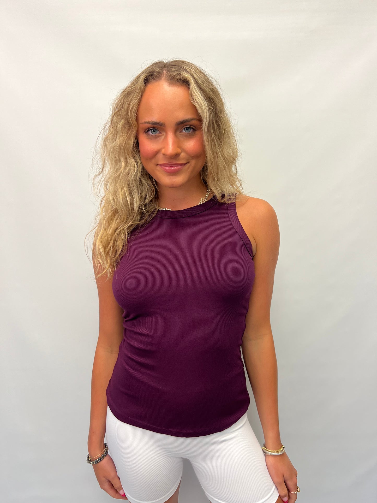 Full Length Micro Ribbed Tank