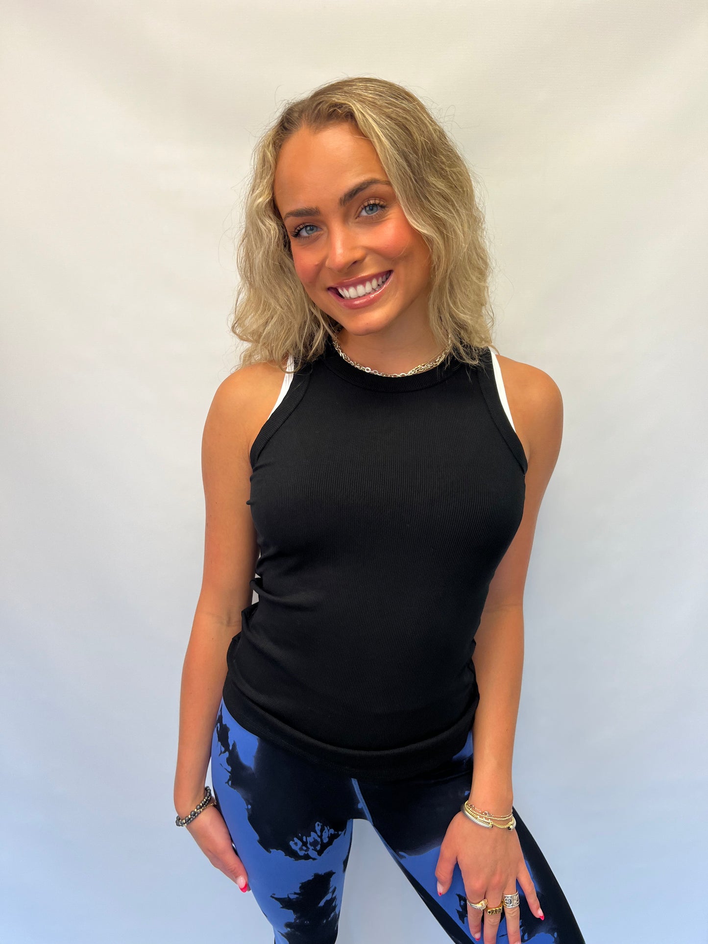 Full Length Micro Ribbed Tank