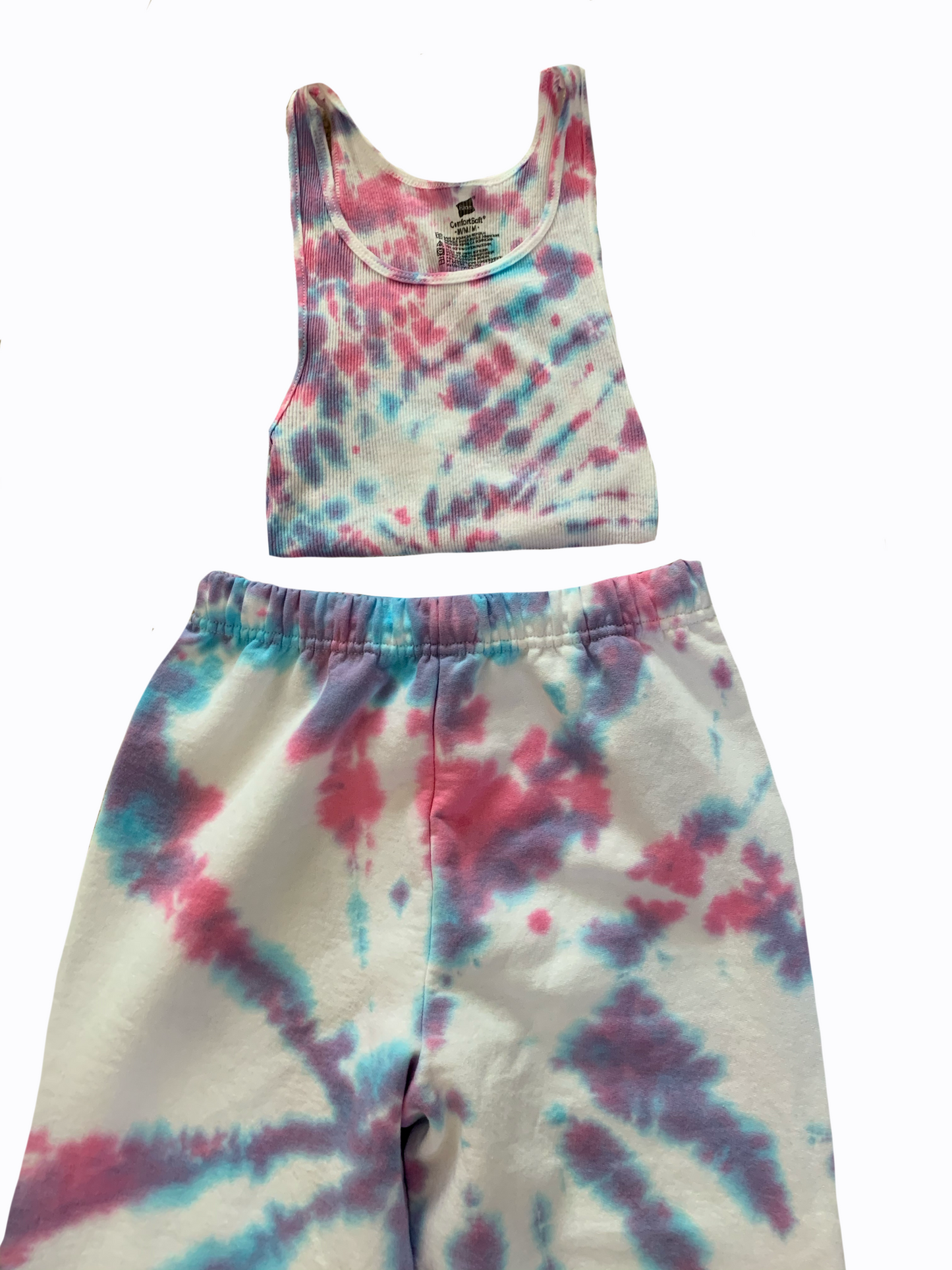 Spiraled Sweats & Tank Set