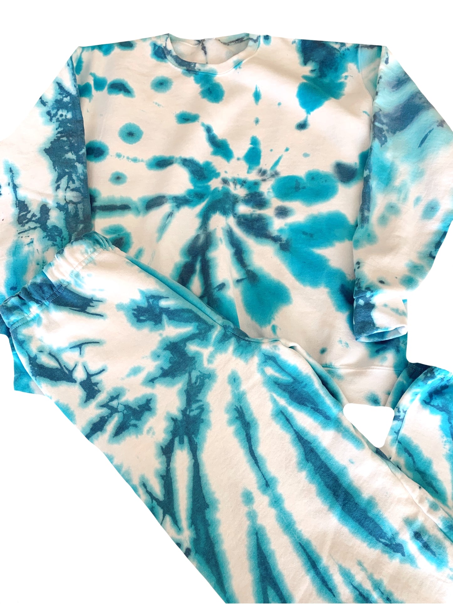 Spiraled Sweatpants & Crewneck Set