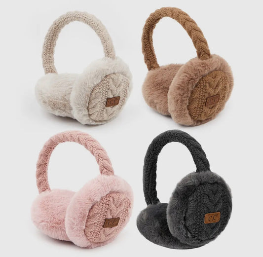 The Cable Knit Earmuffs