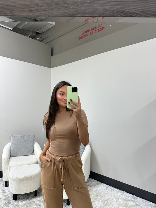 The Micro Ribbed Baby Tee