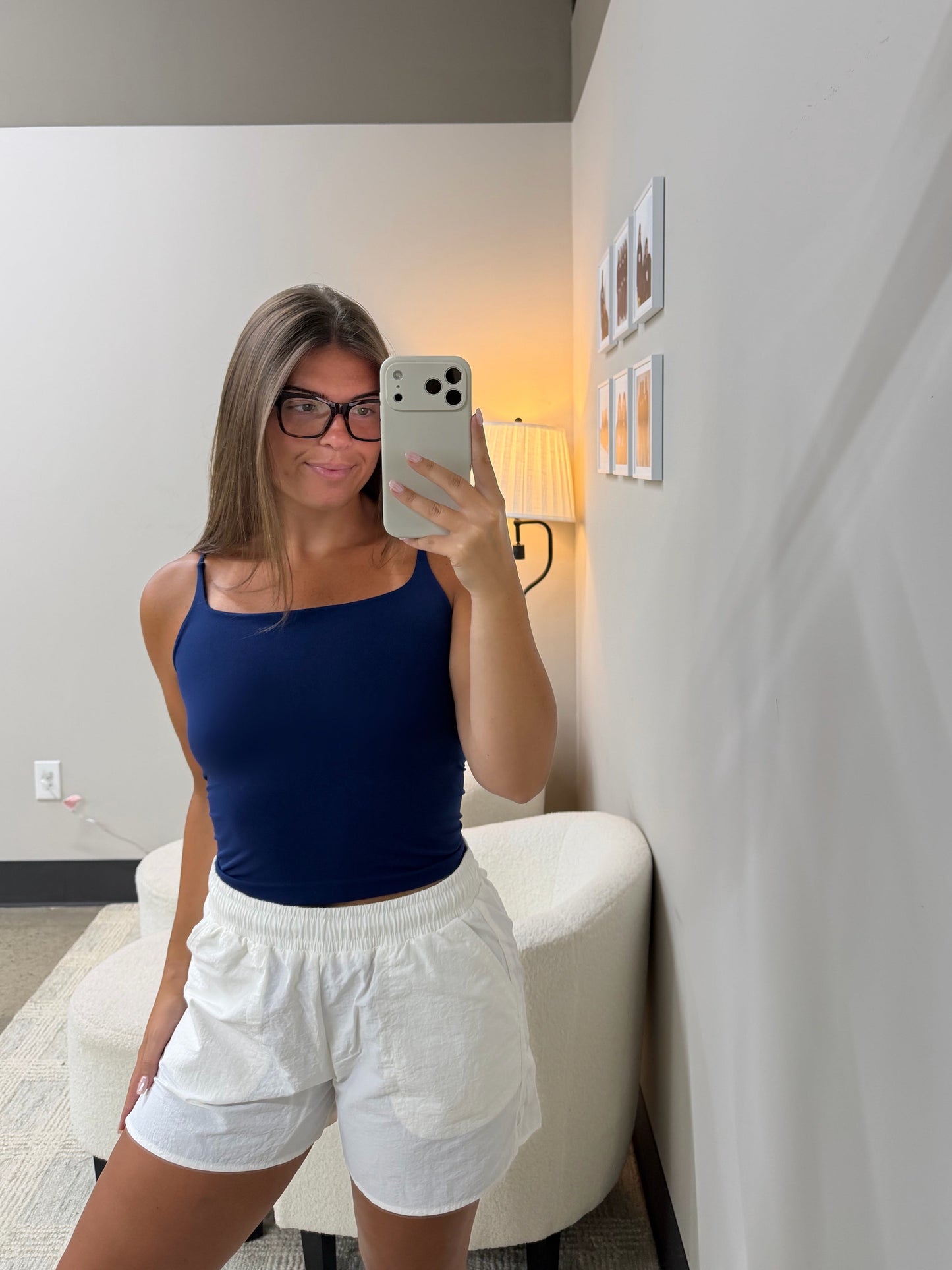 The Midnight Navy Comfort Square Cami (Exclusive)