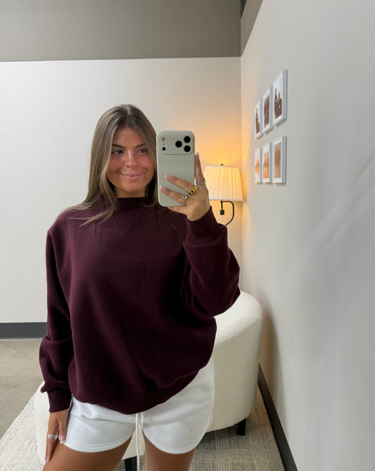 The Plush Mock Neck