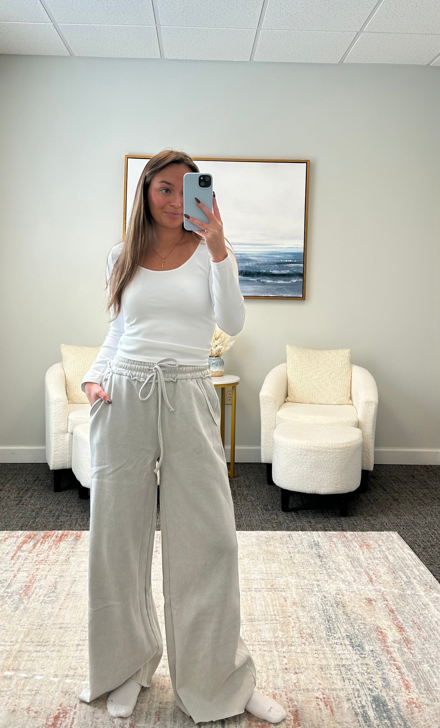 The Fleece Flowy Sweats