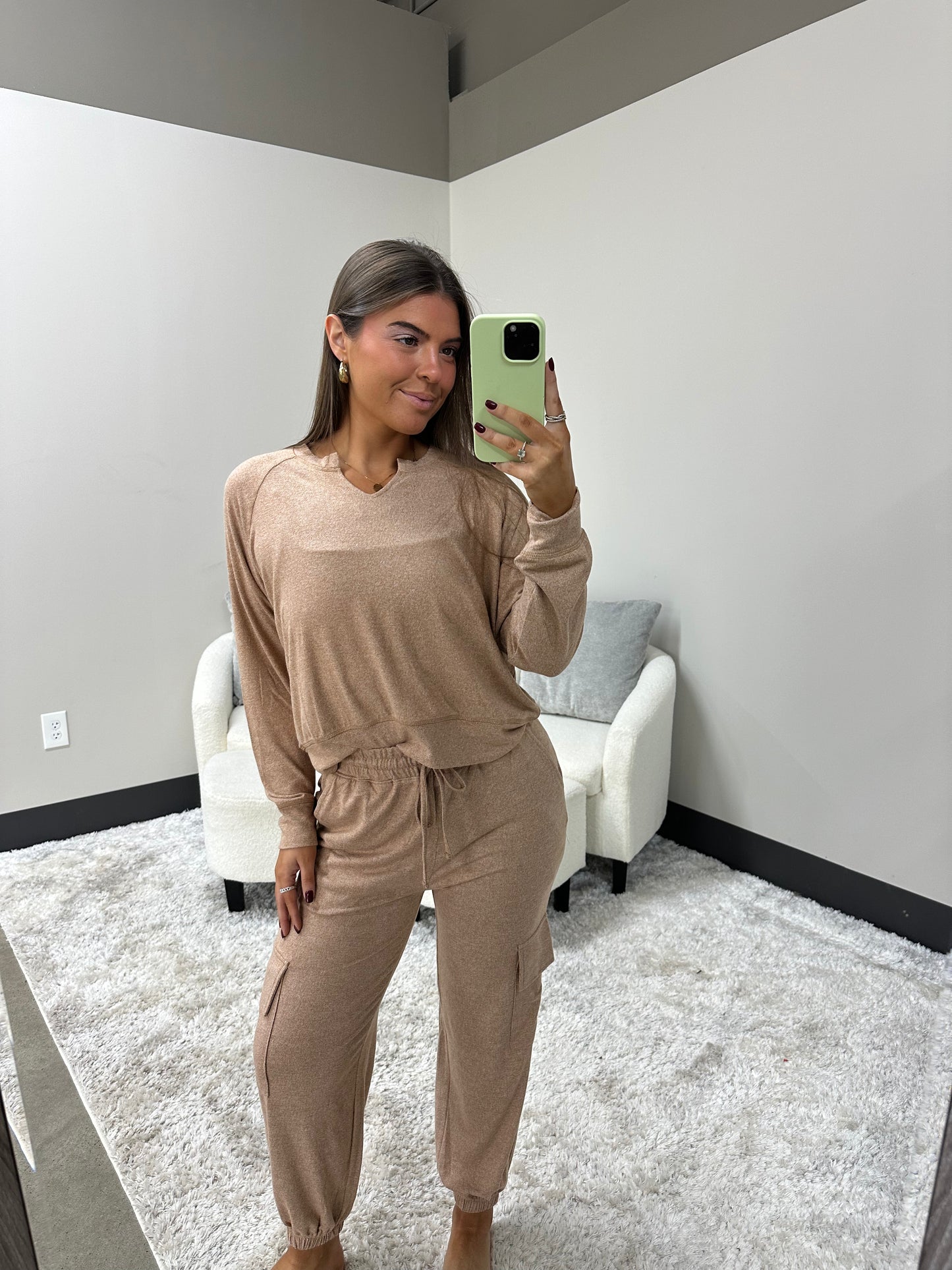 The Brushed Cargo Joggers