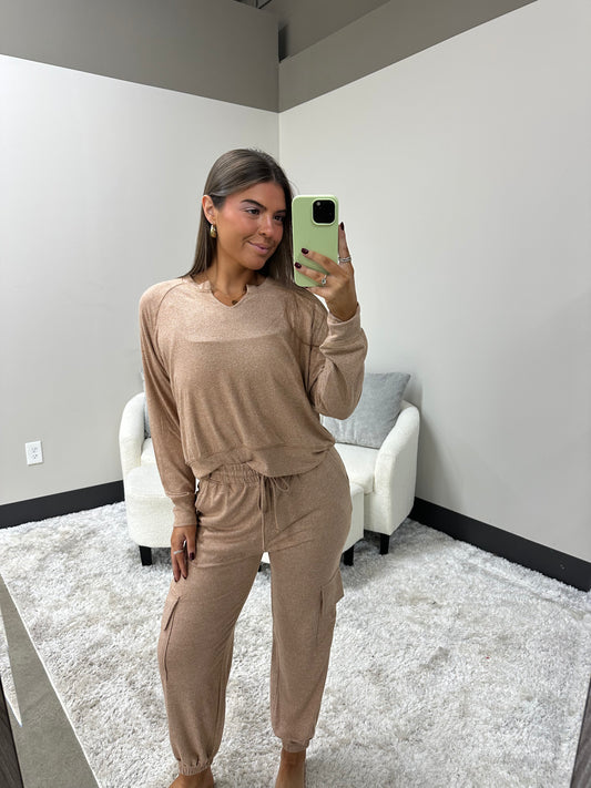 The Brushed Cargo Joggers