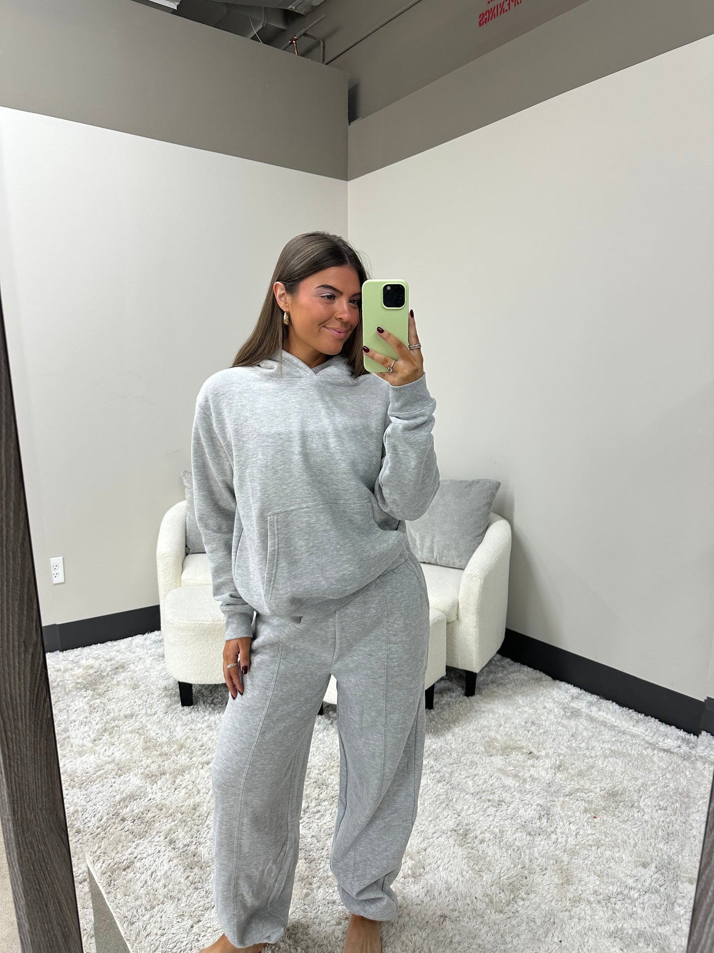 The Seam Detail Barrel Sweats