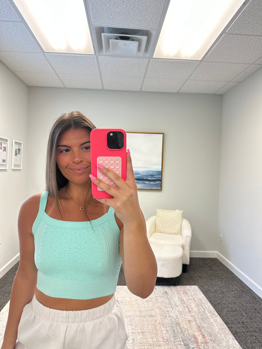 The Floral Lace Tank