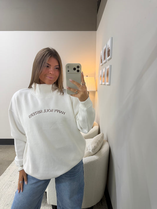 The Essential Happy Soul Sisters Mock Neck