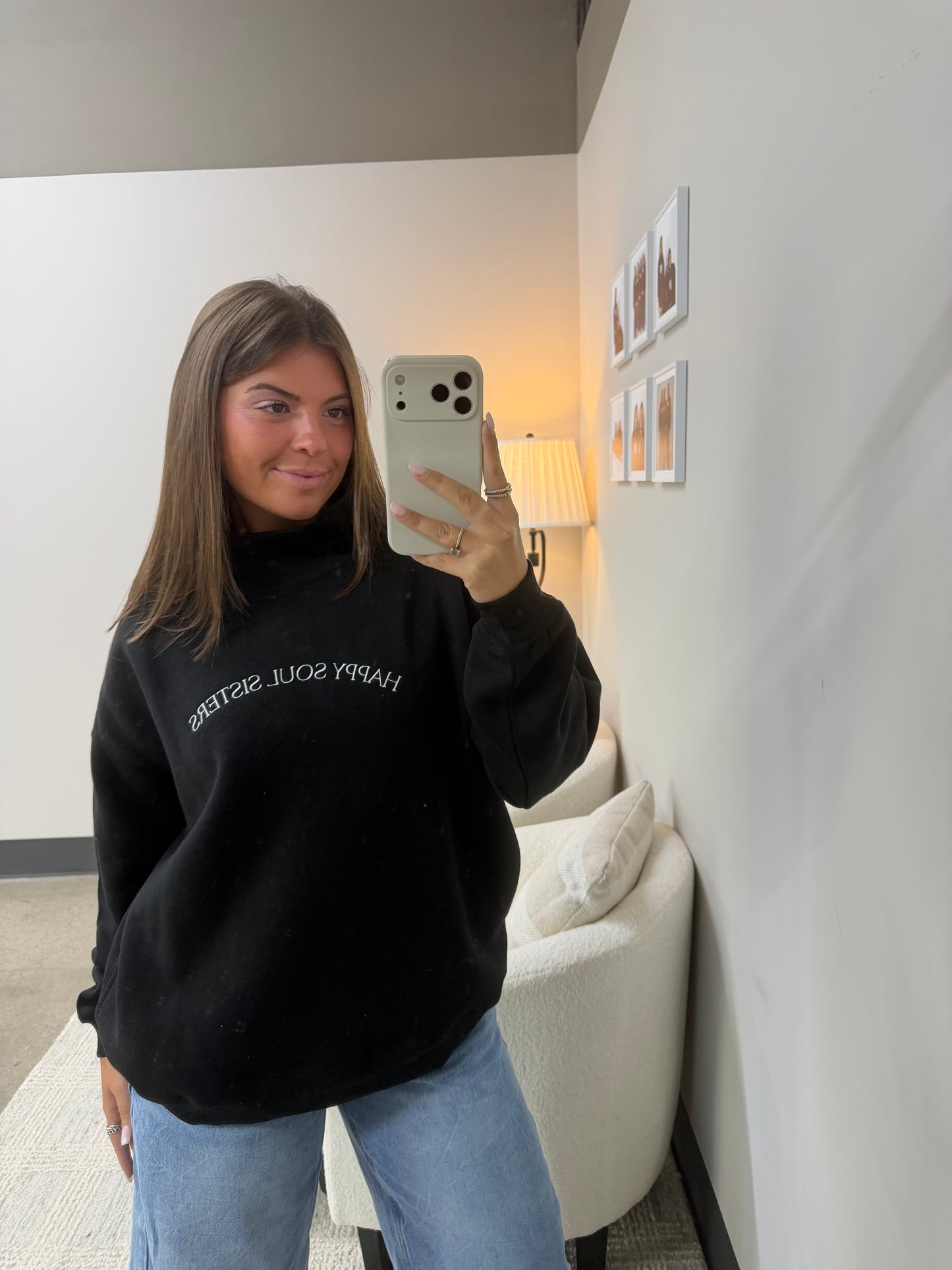 The Essential Happy Soul Sisters Mock Neck