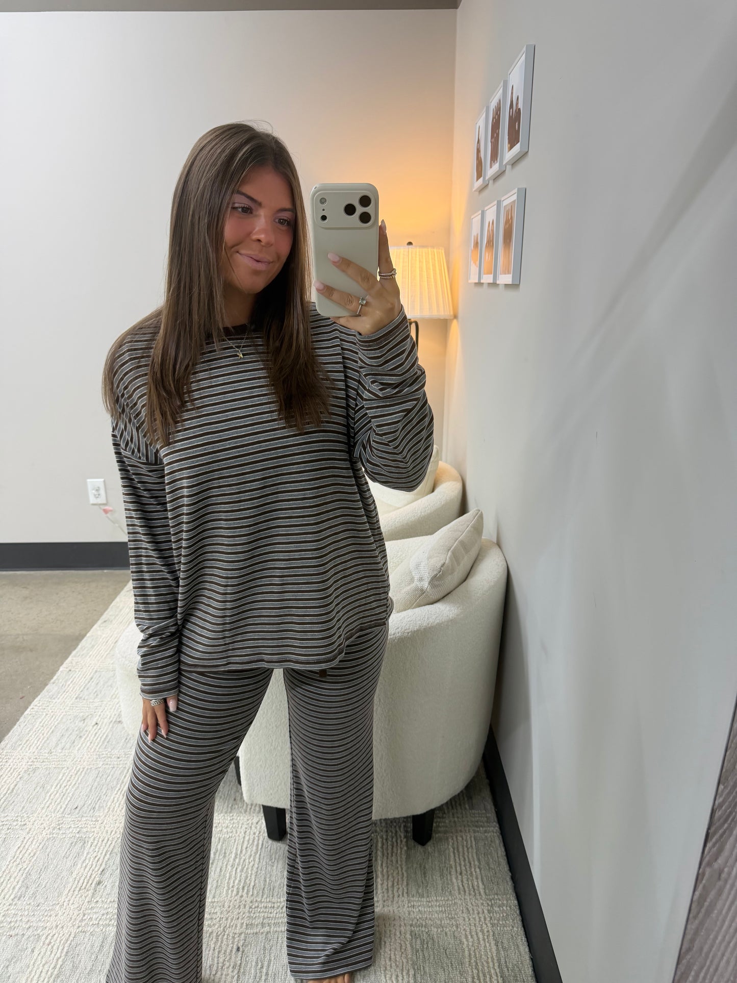 The Remi Soft Striped Set