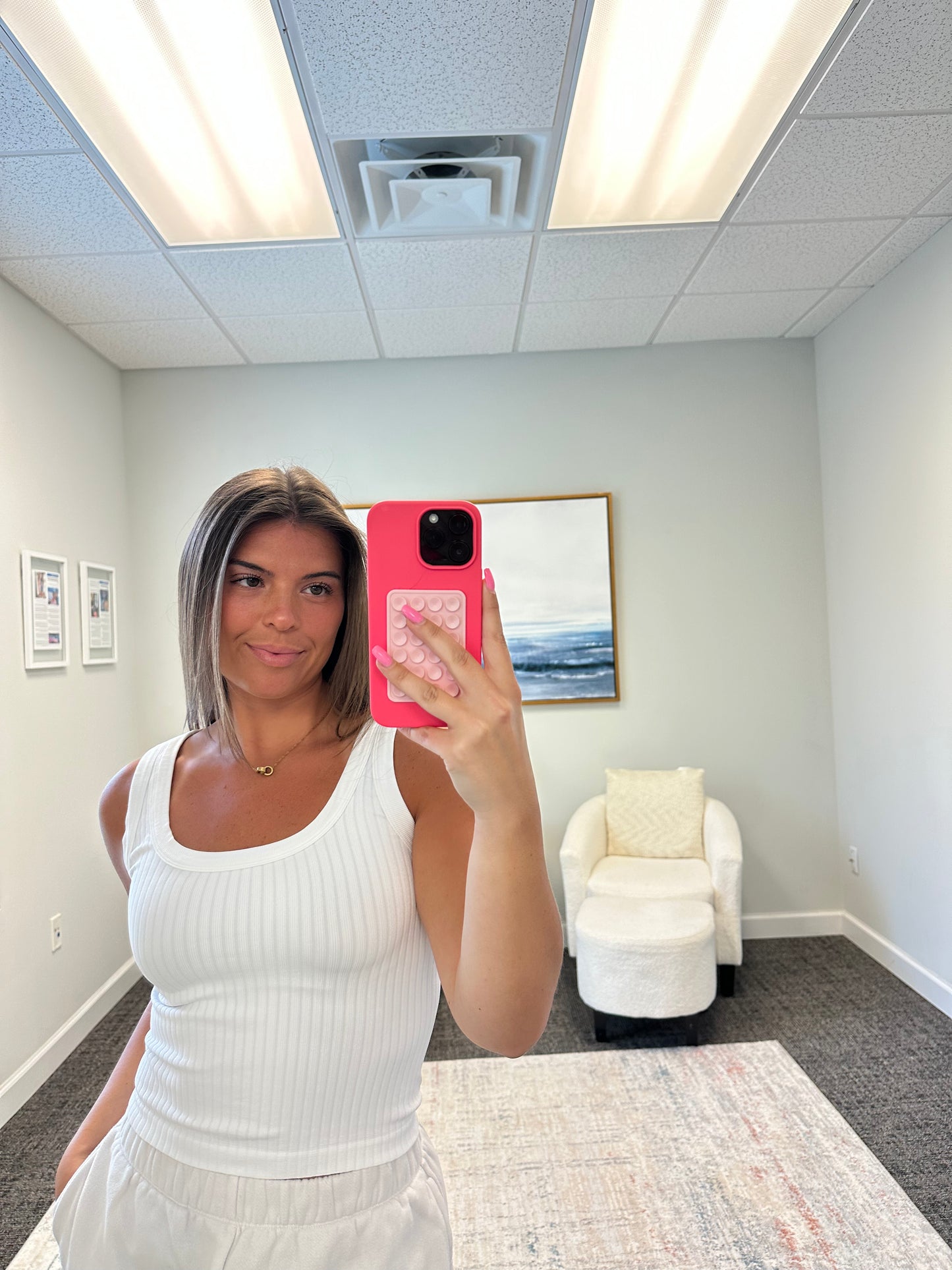 The Scoop Wide Ribbed Tank