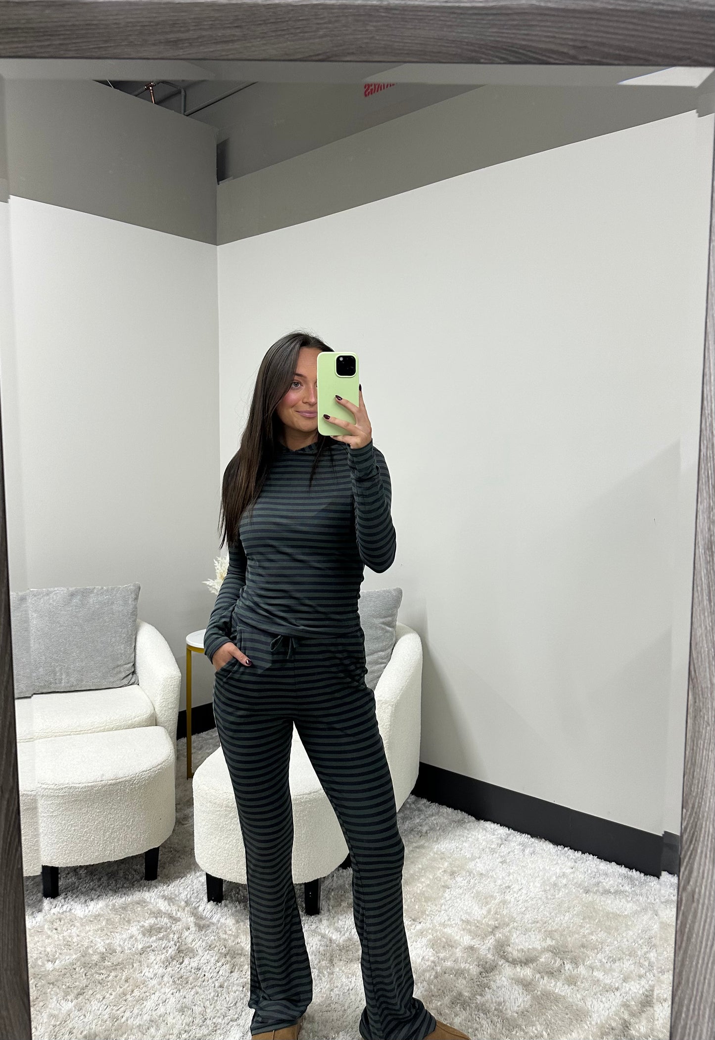 The Striped Pants & Hoodie Set