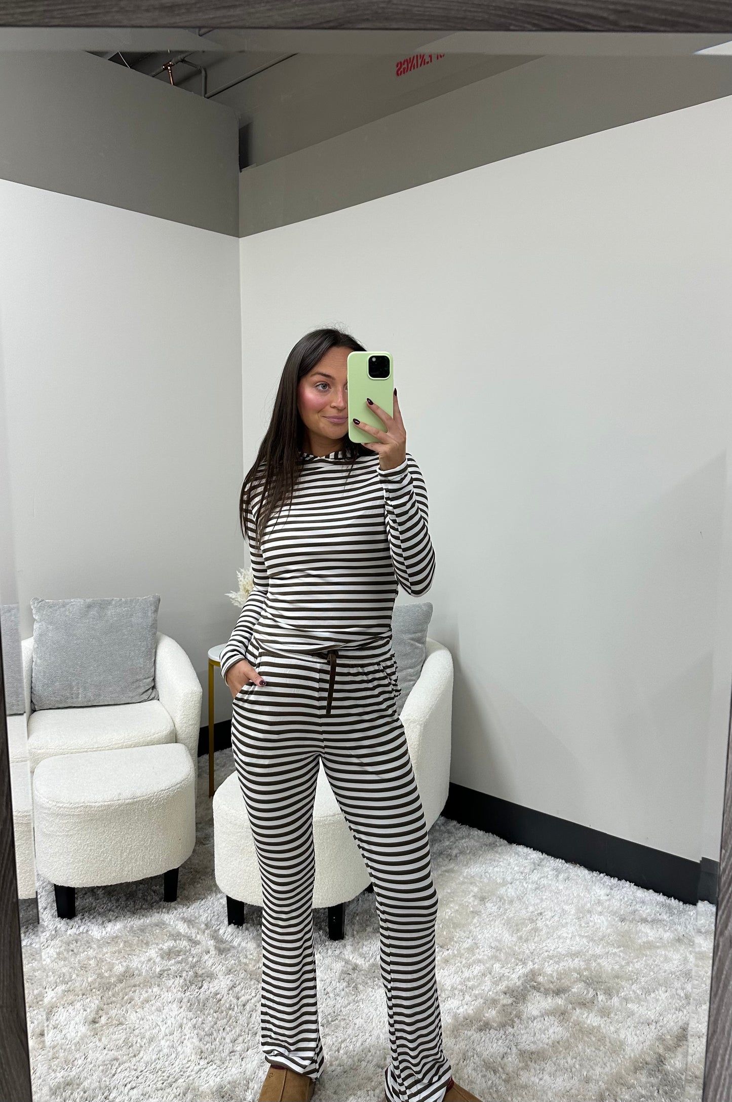 The Striped Pants & Hoodie Set