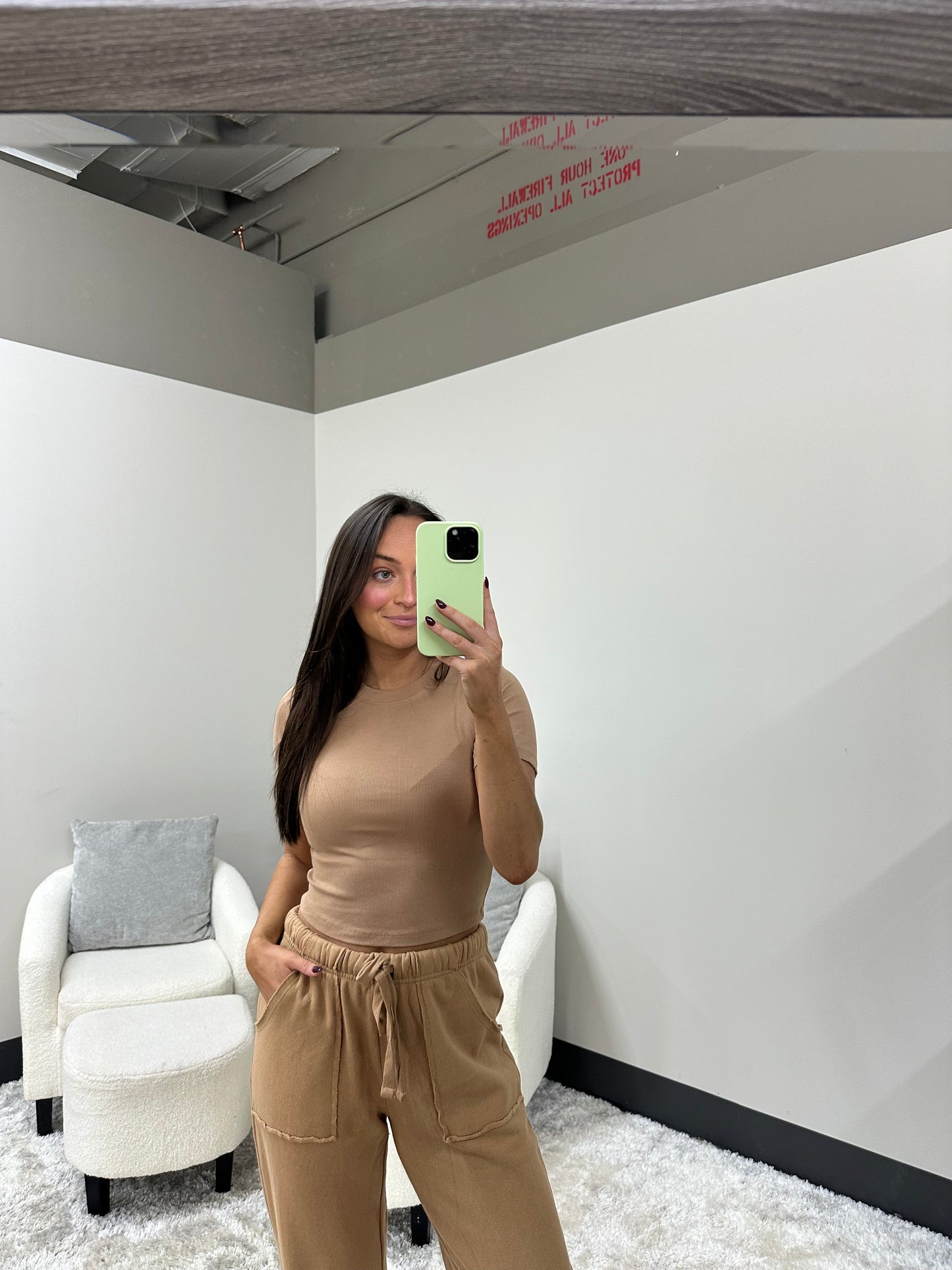 The Micro Ribbed Baby Tee