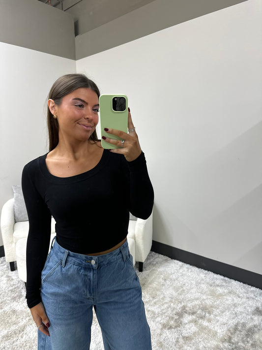 The Rayon Scoop Butter Top