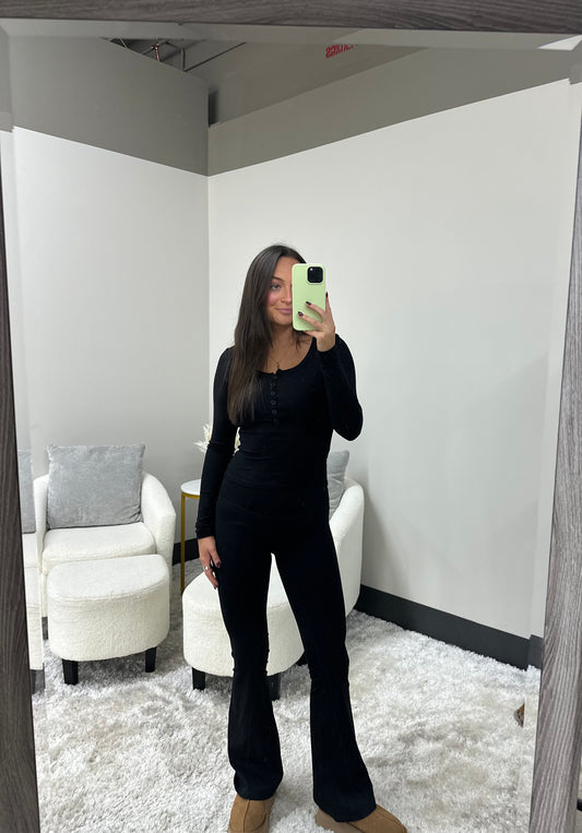 The Venice Fleece Yoga Pants