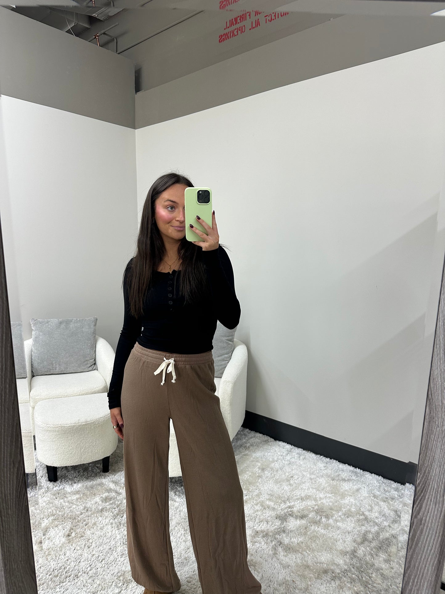 The Waffle Knit Lounge Pants