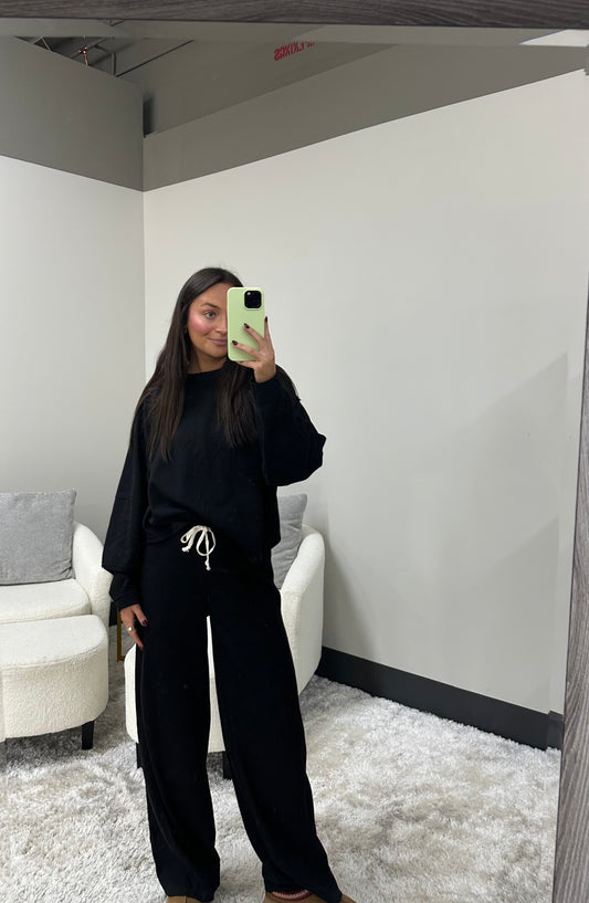 The Waffle Knit Lounge Pants