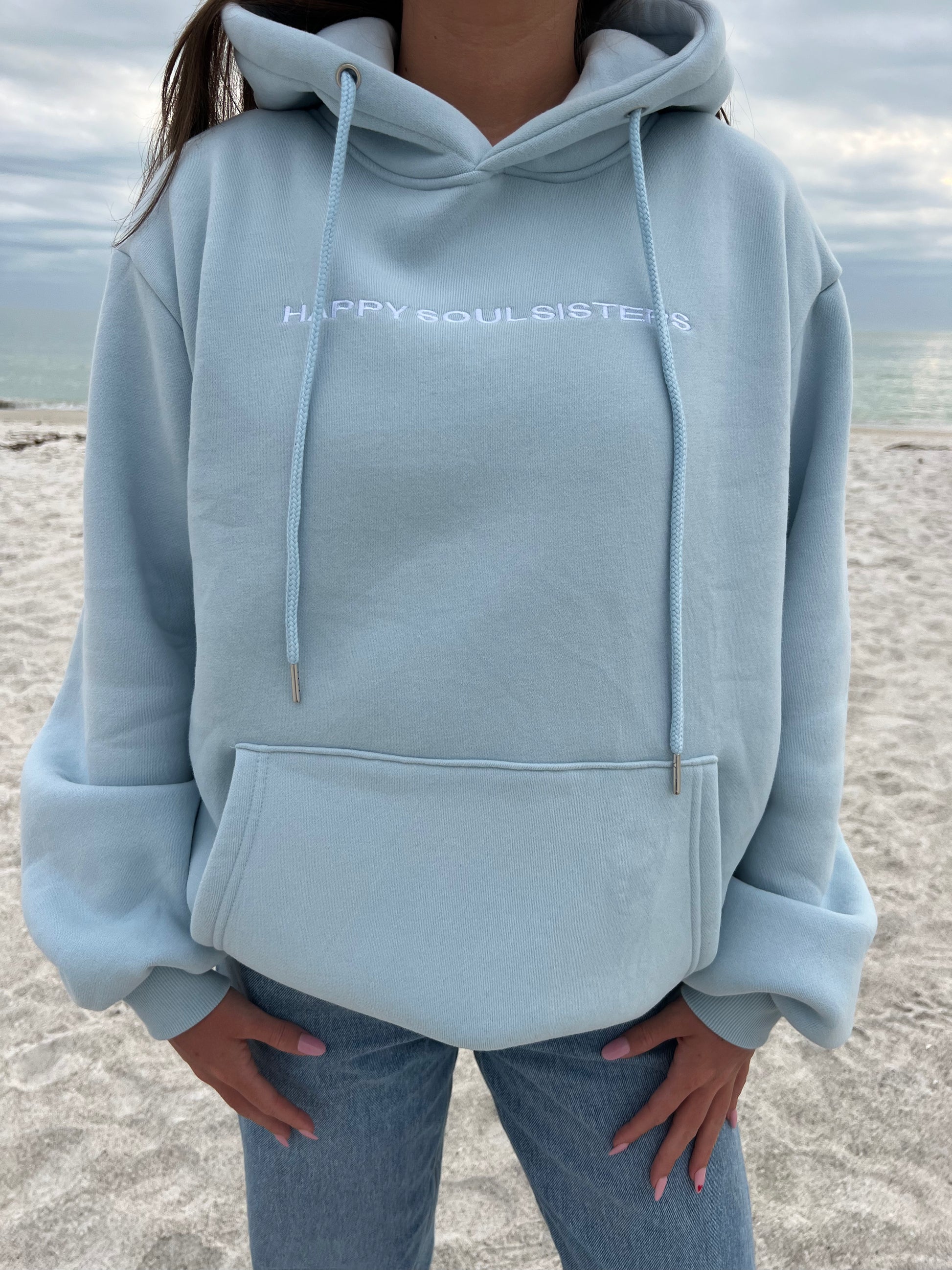 Sisters light blue deals hoodie