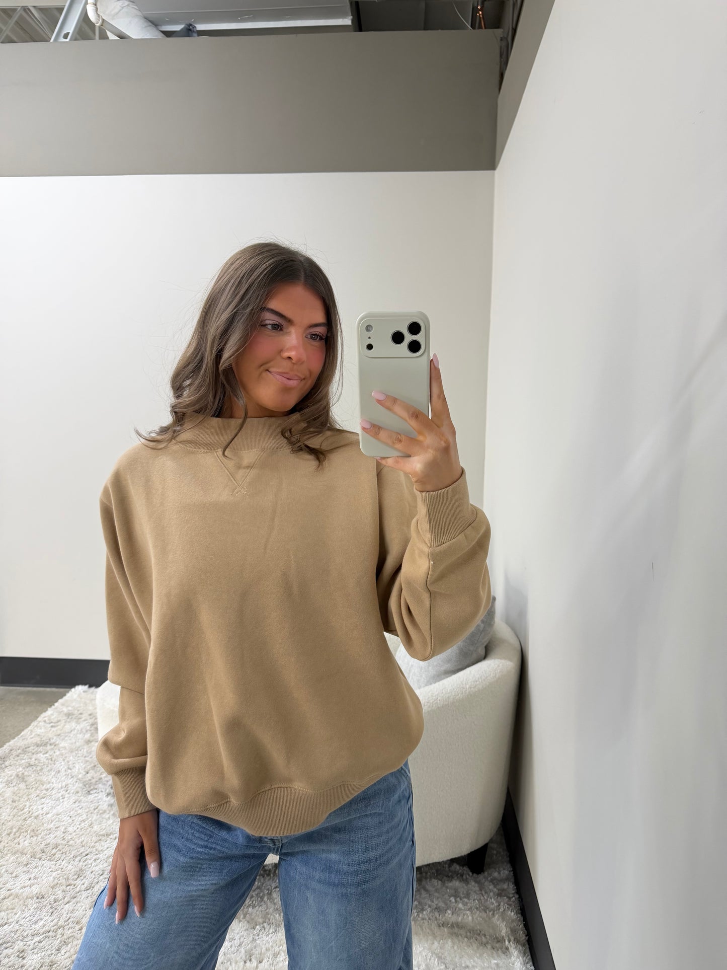 The Plush Mock Neck