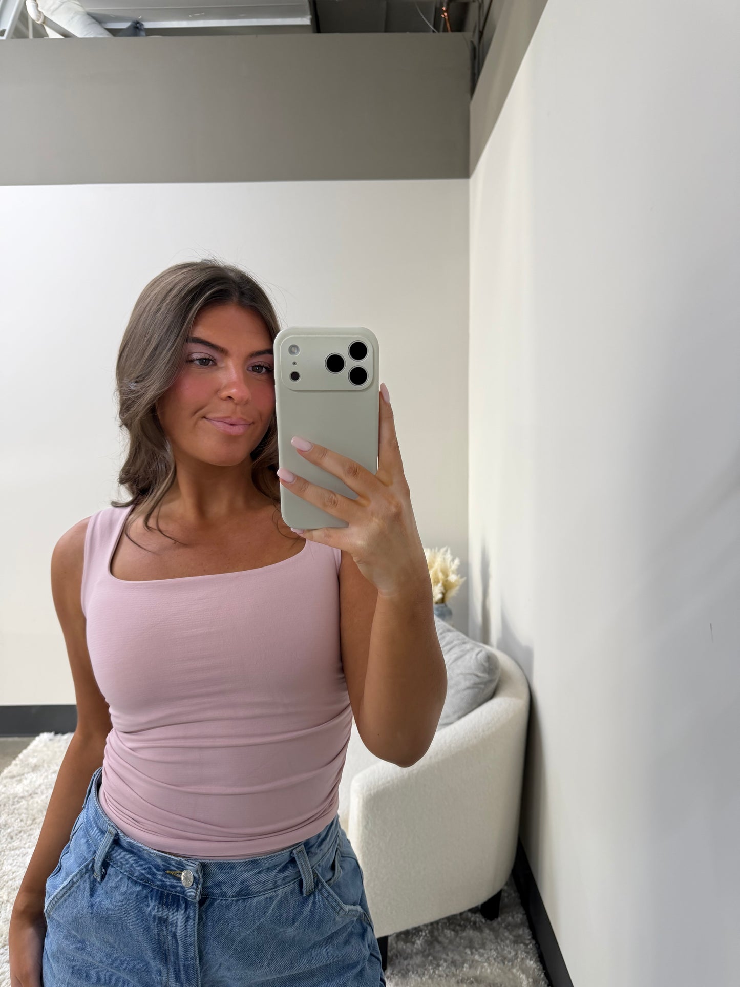 The Comfort Scrunch Tank