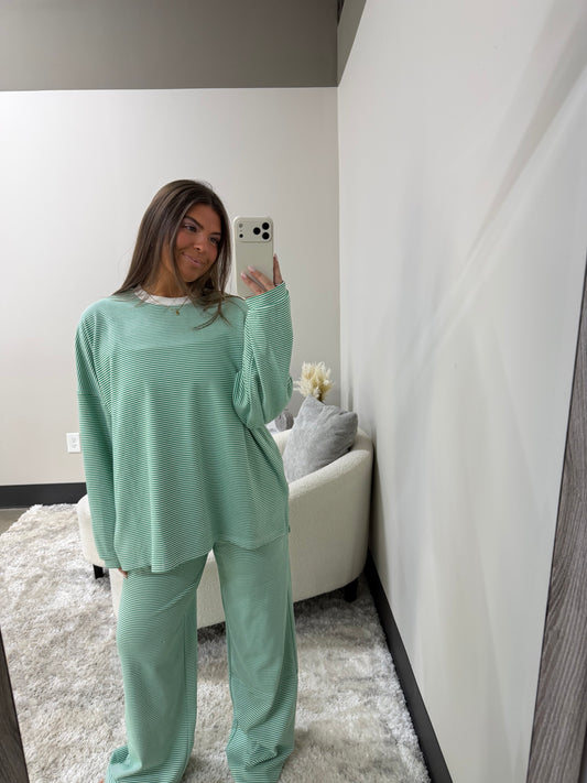 The Haven Striped Bottoms