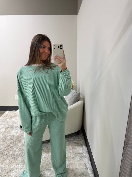 The Haven Striped Bottoms